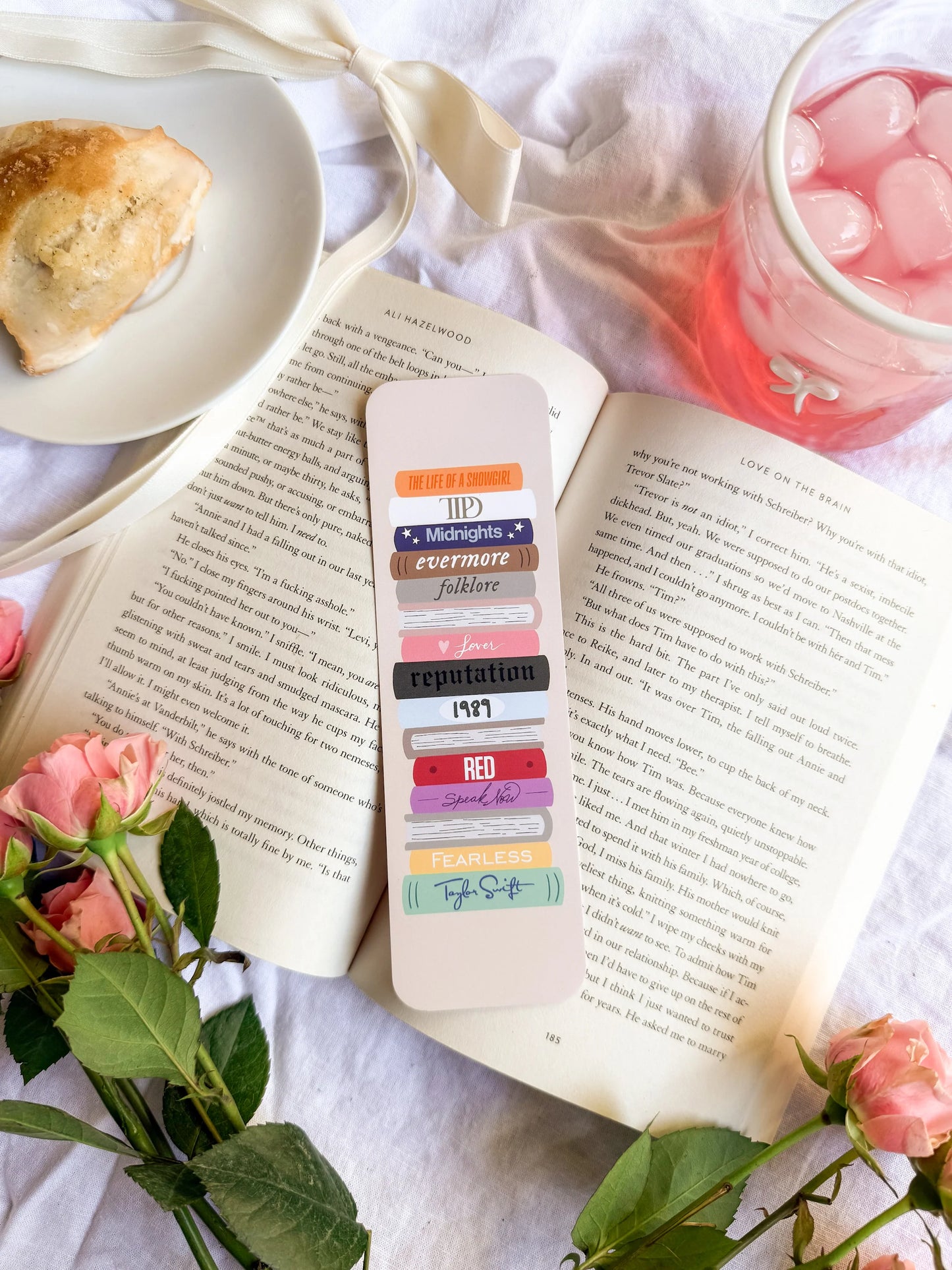 Eras Book Stack Bookmark