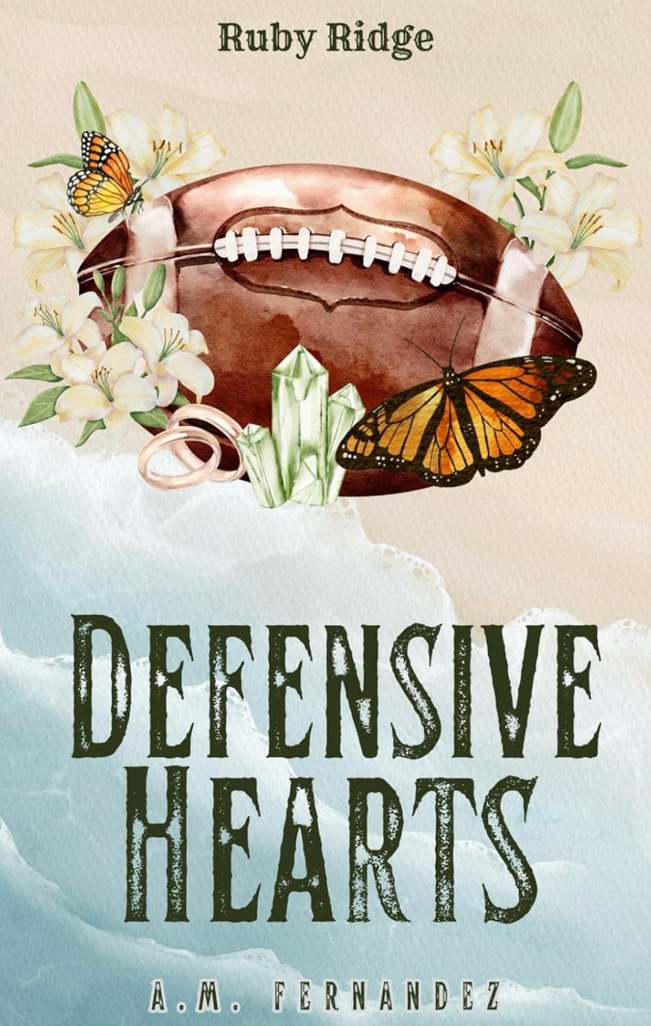 Defensive Hearts by A.M. Fernandez (Ruby Ridge Series: Book #2)