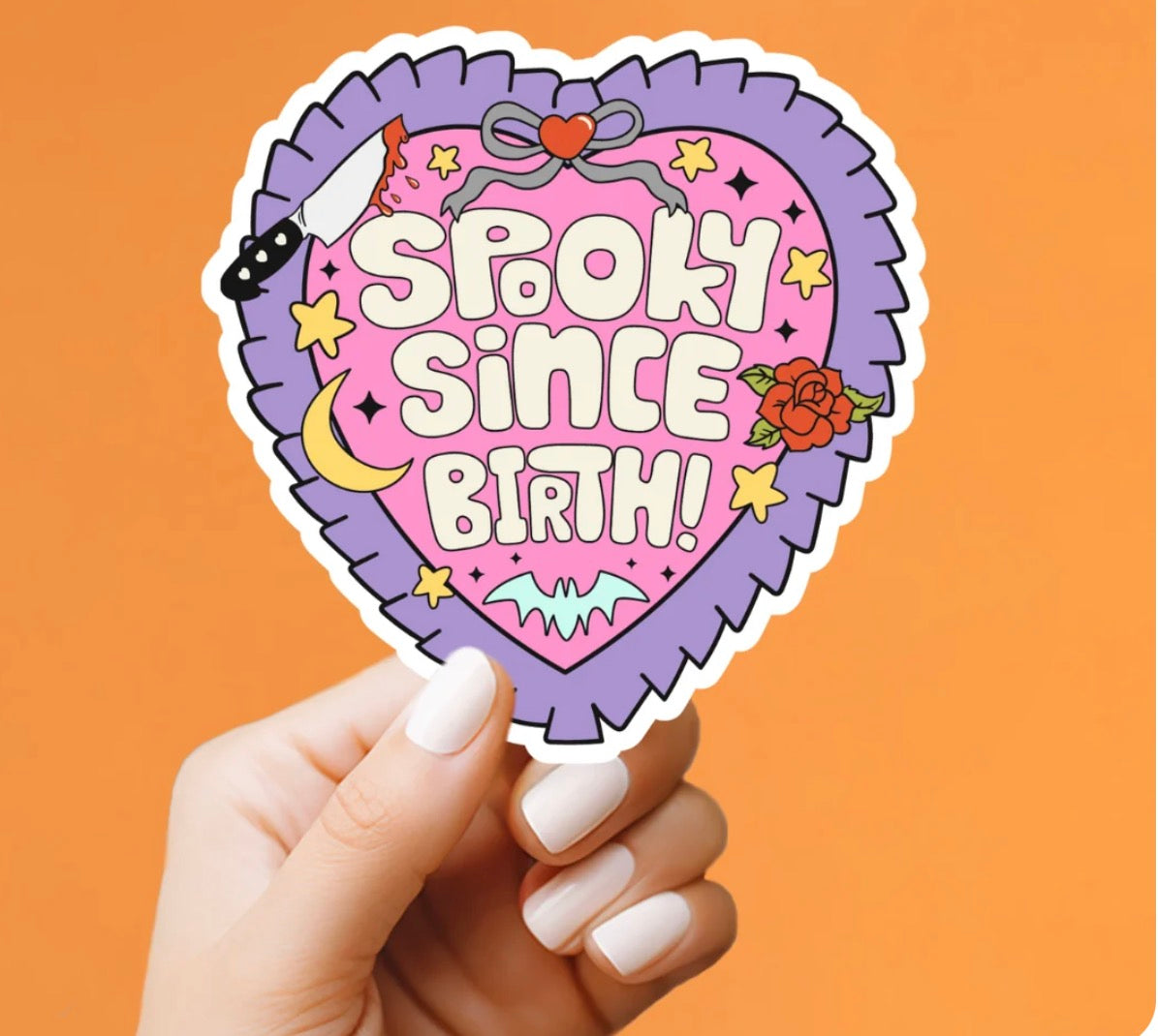 Spooky Since Birth Sticker