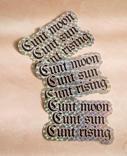 Rising Sign Sticker