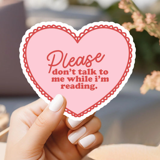 Don't Talk to Me Sticker