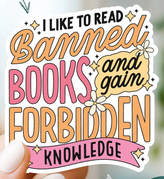 Banned Books Advocate Sticker