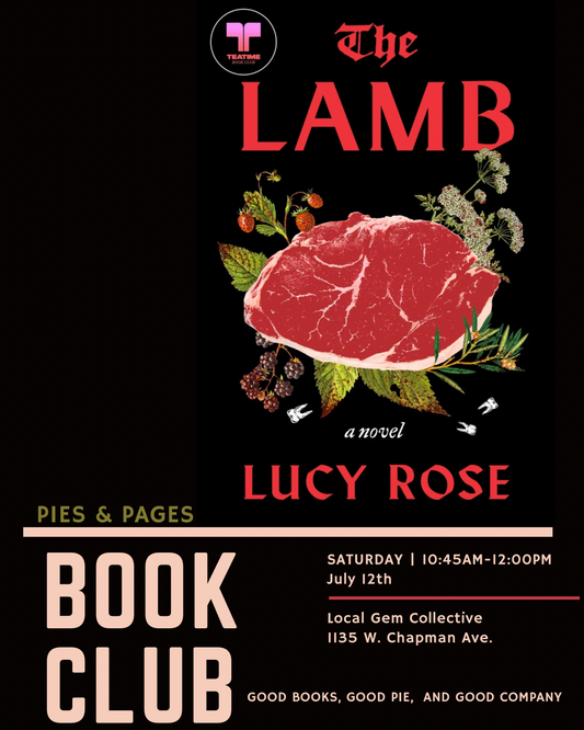Pies and Pages Book Club * 7/12 Event- 10:45am-12:00pm *