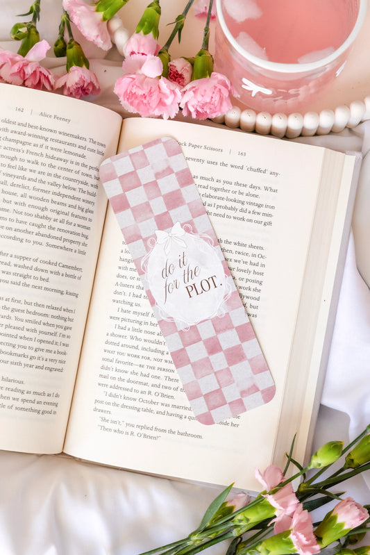 Do It For The Plot Bookmark
