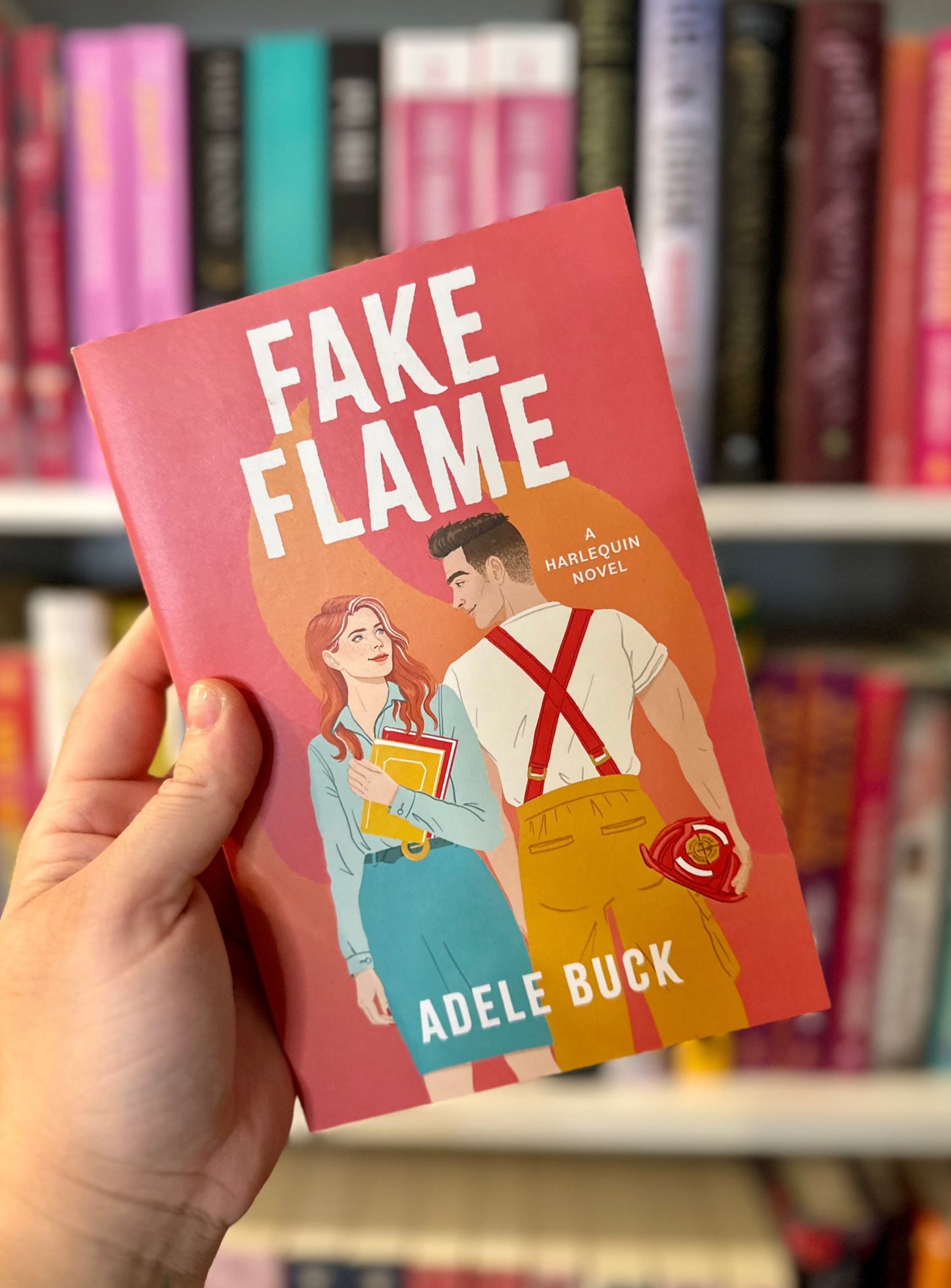 Fake Flame (First Responders- Book #1) by Adele Buck (Damaged)