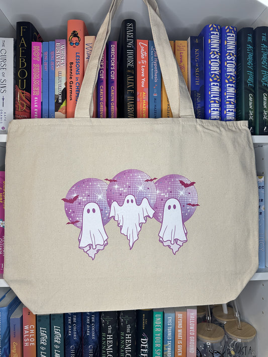 Disco Ghouls Tote Bag