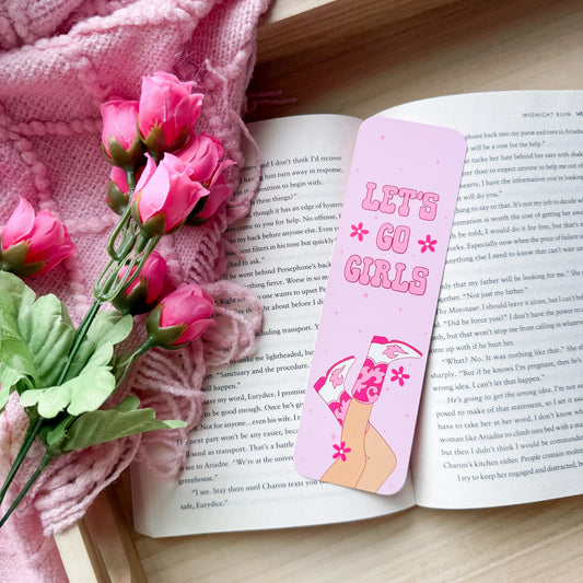 Let's Go Girls Bookmark
