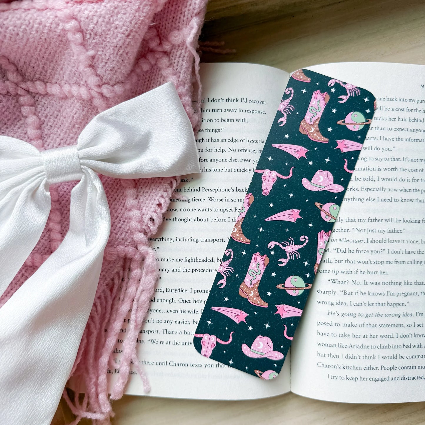 Cosmic Cowgirl Bookmark