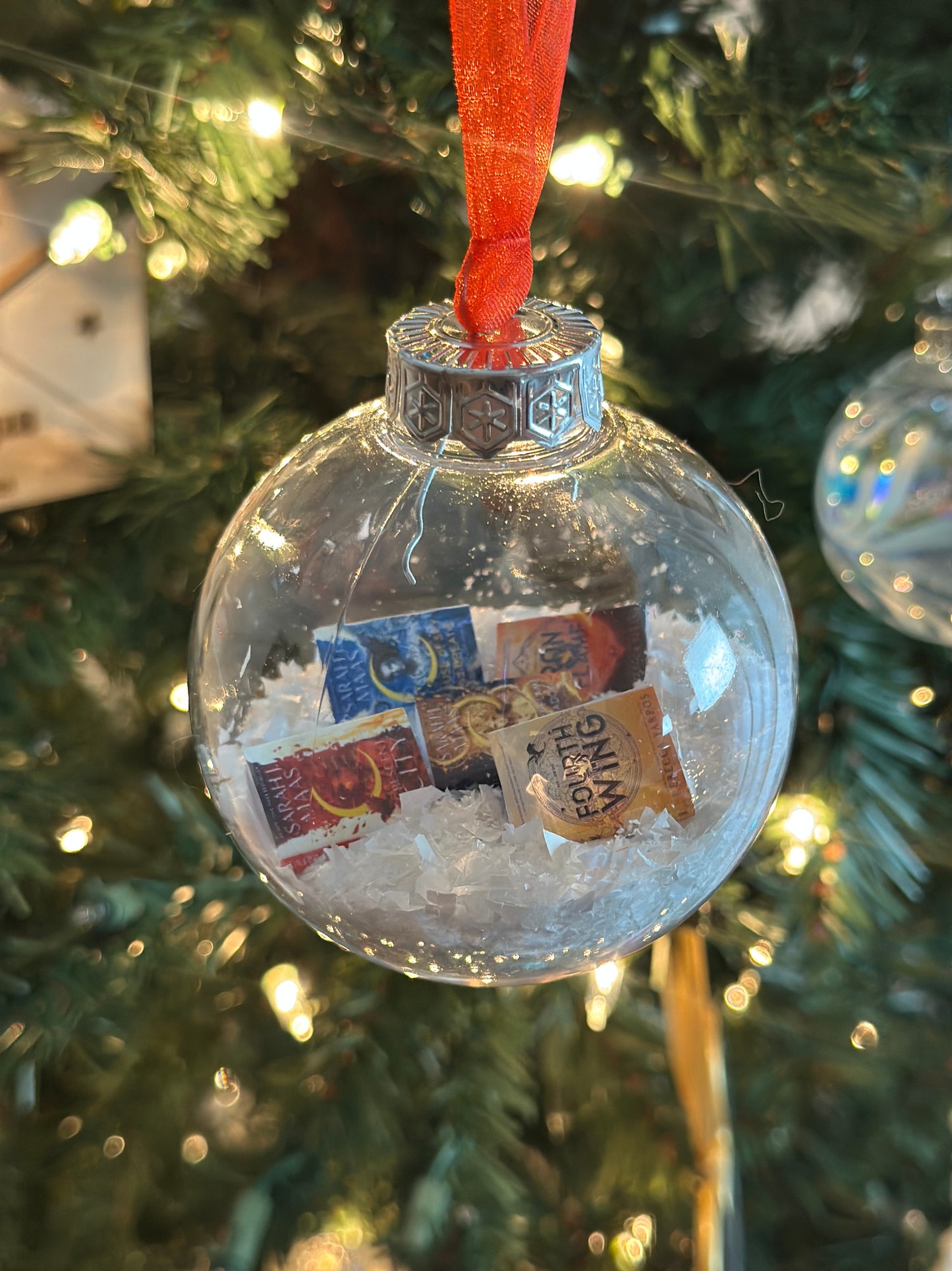 Mini Book Ornaments