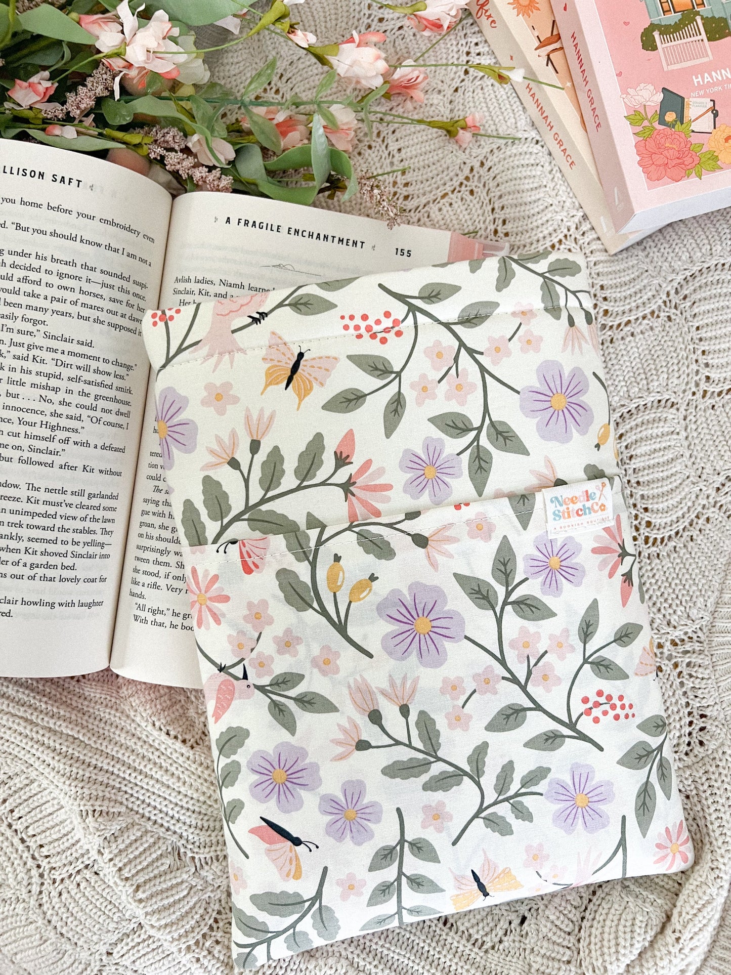 Let It Bloom Book/Kindle Sleeve