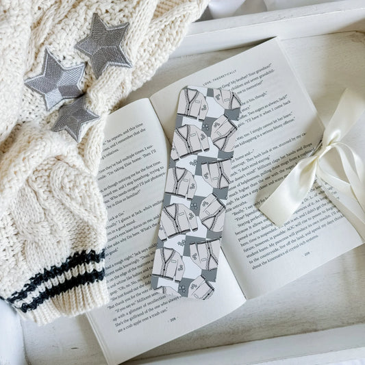 Cardigan Season Bookmark