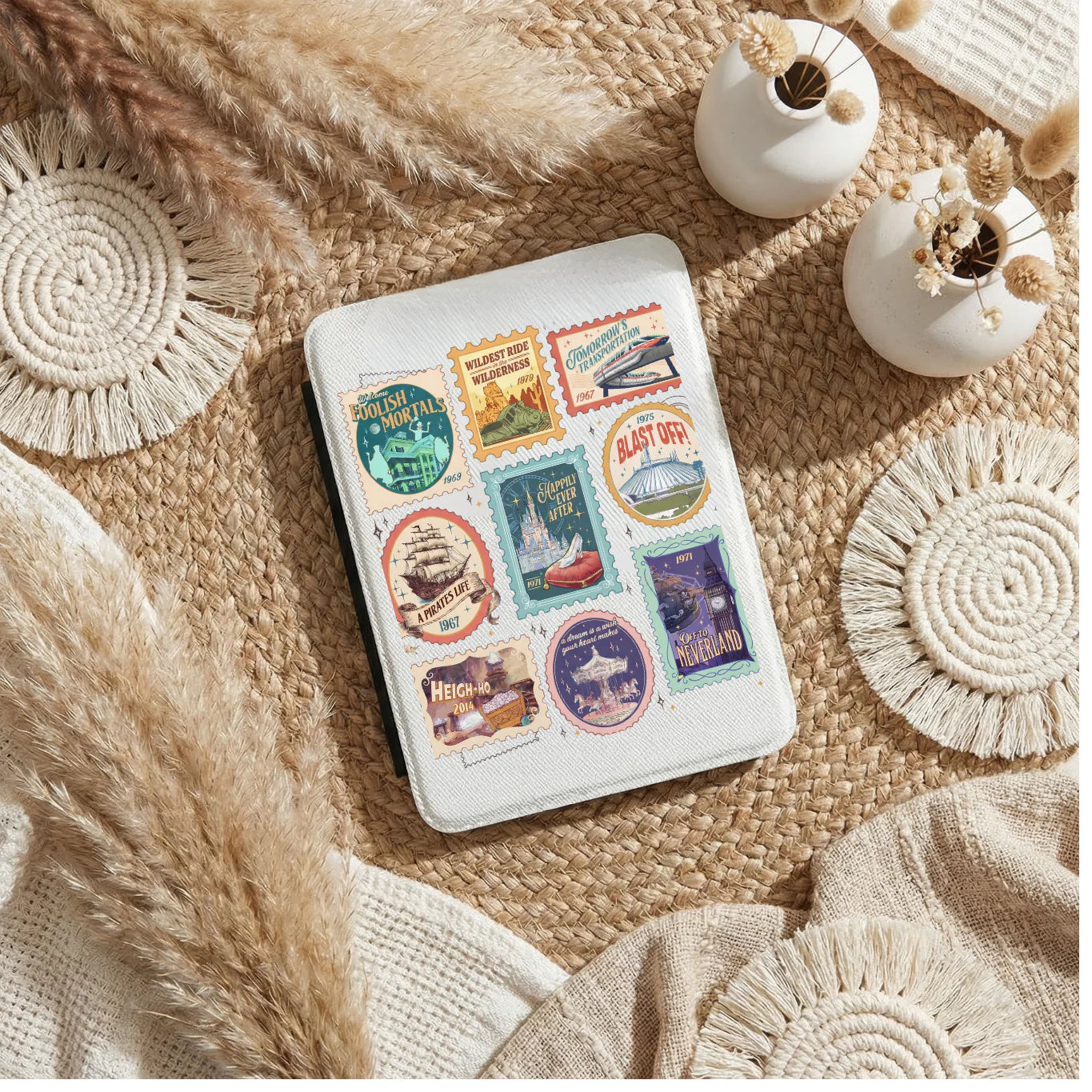 Magical Stamps Kindle Case