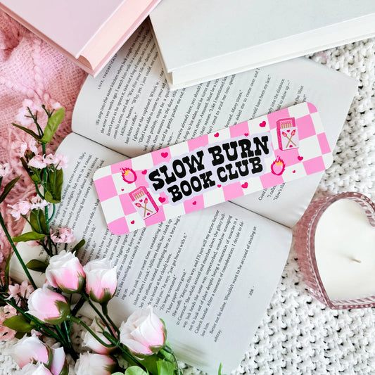 Slow Burn Book Club Bookmark