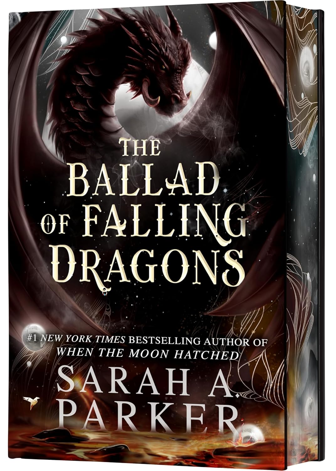 The Ballad of Falling Dragons by Sarah A. Parker (The Moonfall Series- Book #2: Deluxe Edition)
