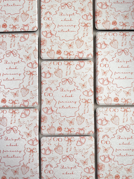 She's Got A Book For Every Situation Kindle Case