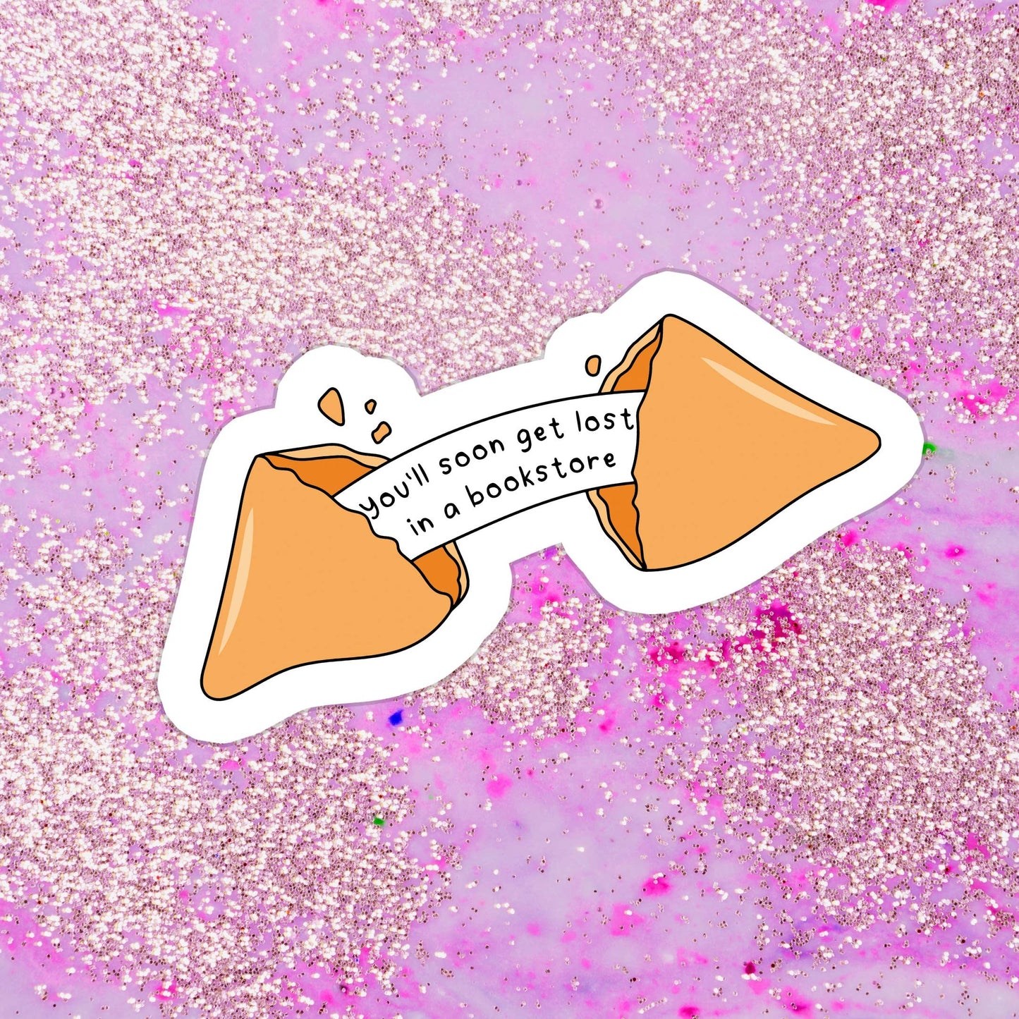 Fortune Cookie Sticker