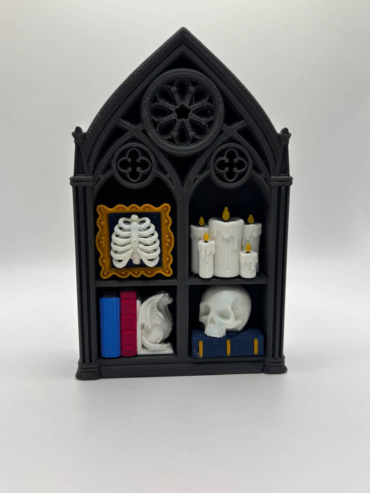 Gothic Bookcase Fidget Clicker