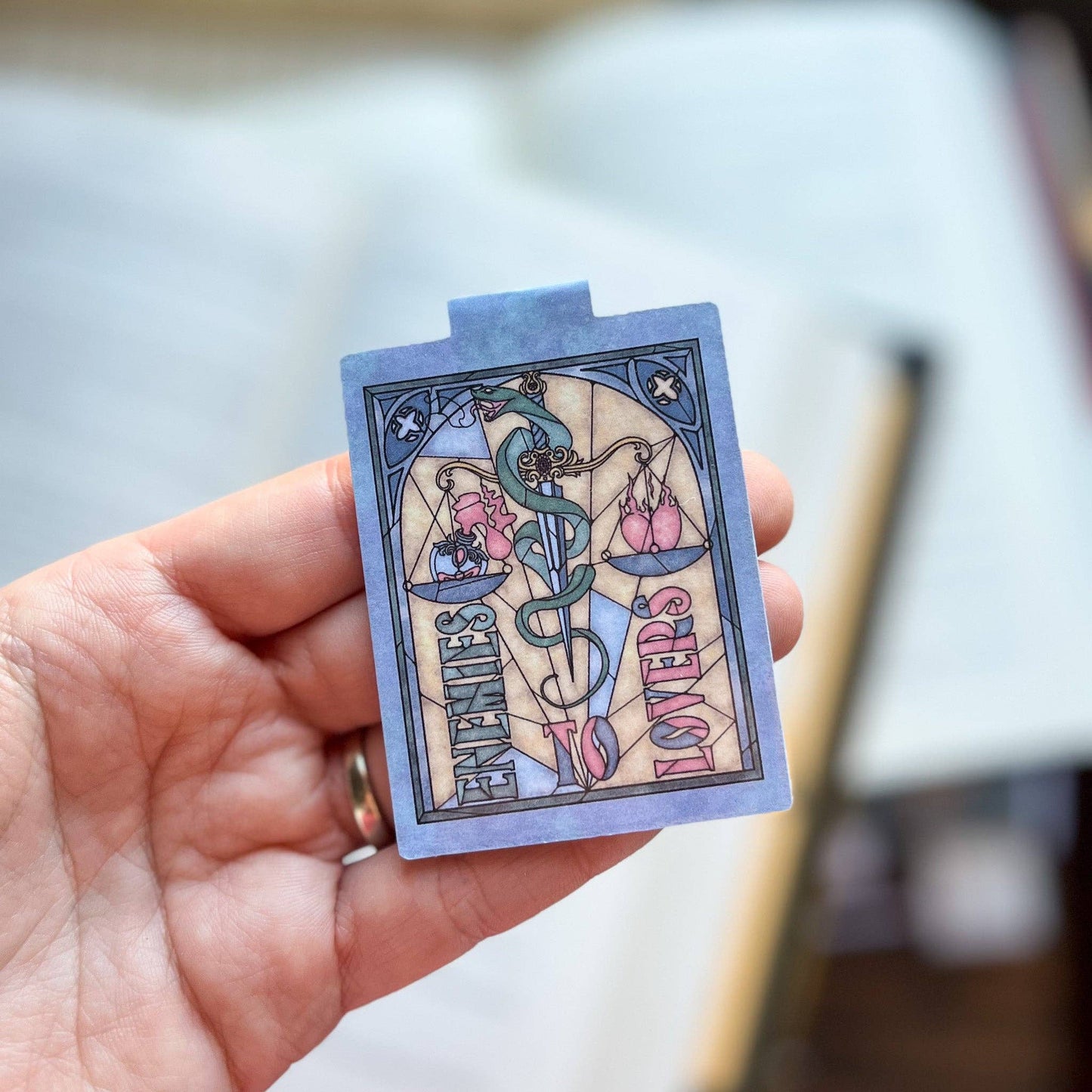 Enemies To Lovers Magnetic Bookmark