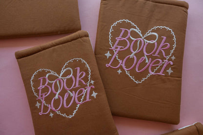 Brown Book Lover Book/E-Reader Sleeve