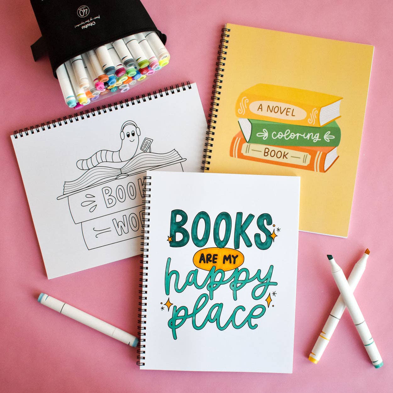 Novel Coloring Book