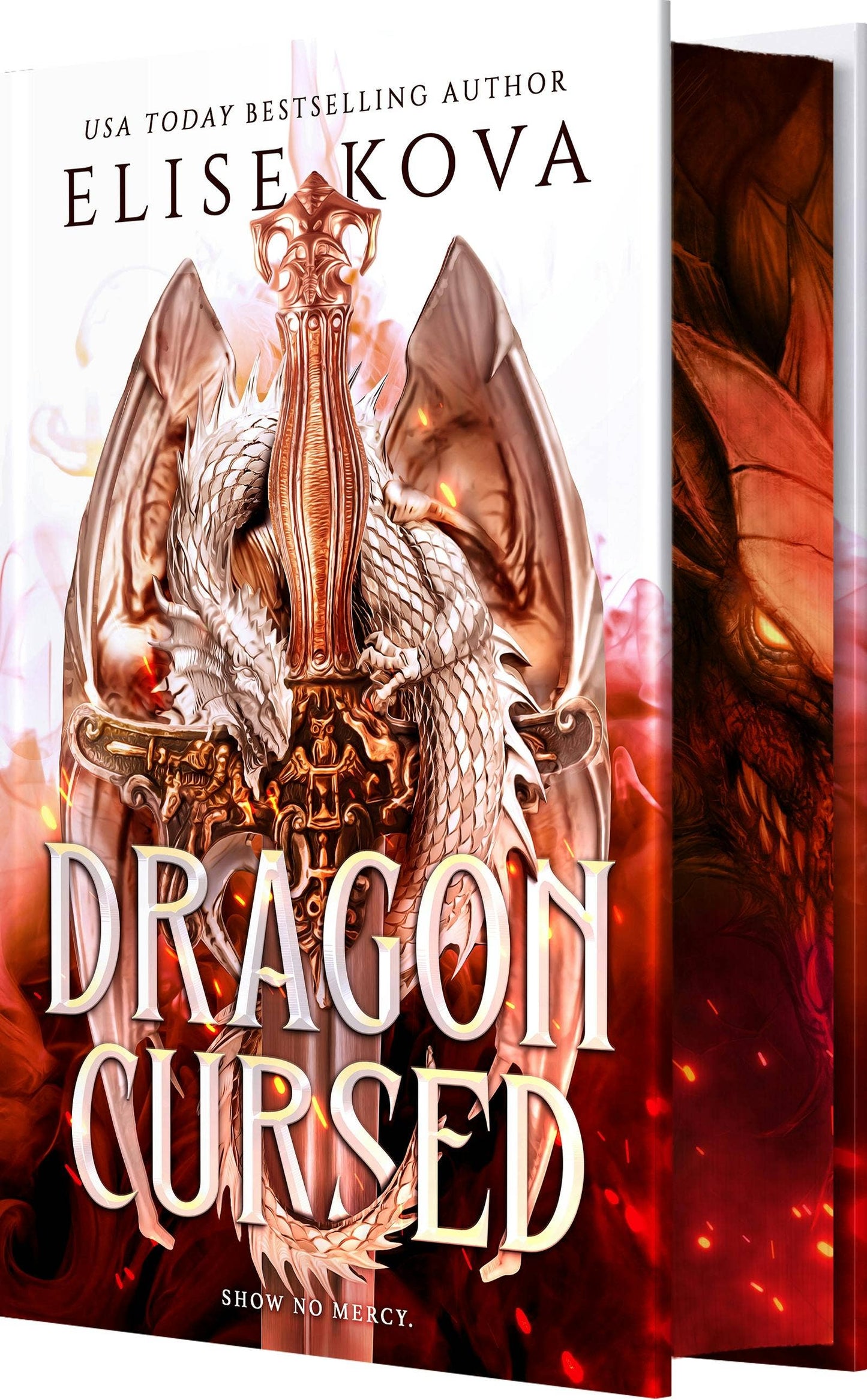 Dragon Cursed by Elise Kova (Hardcover)
