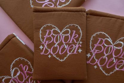 Brown Book Lover Book/E-Reader Sleeve