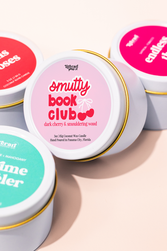 Smutty Book Club Candle
