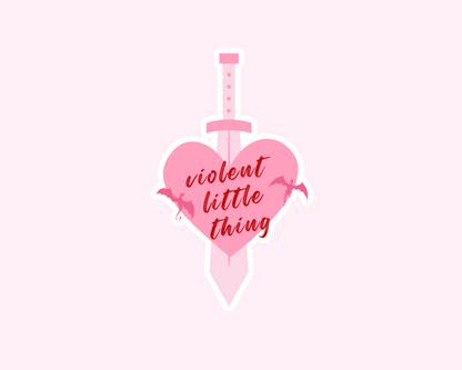 Violent Little Thing Sword Sticker