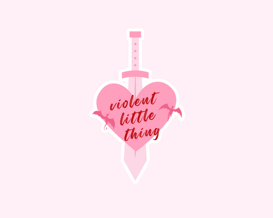 Violent Little Thing Sword Sticker