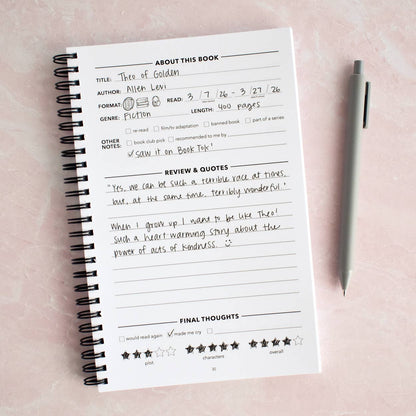 My Happy Place Reading Journal