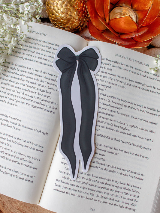 Black Bow Bookmark