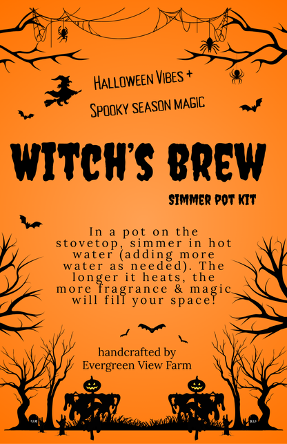 Witch's Brew Simmer Stovetop Spices