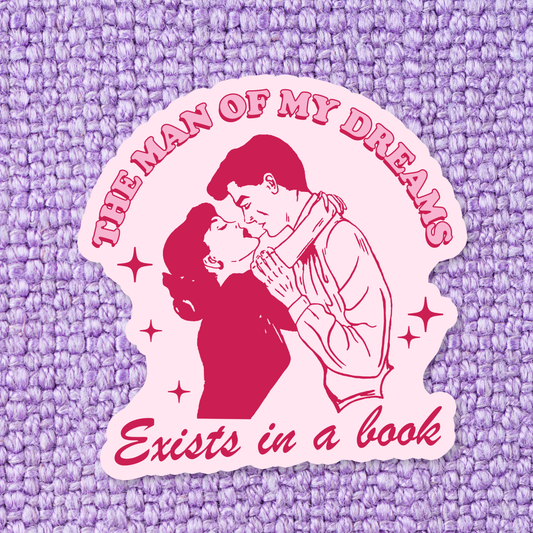 The Man of My Dreams Sticker