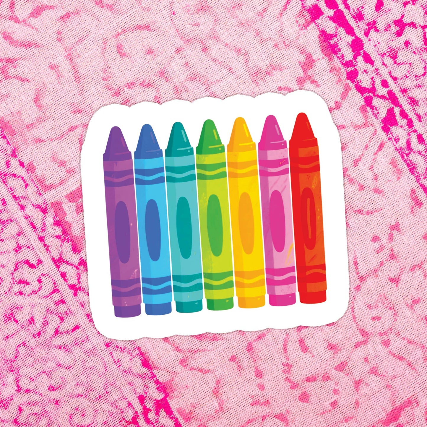 Color The Rainbow Sticker