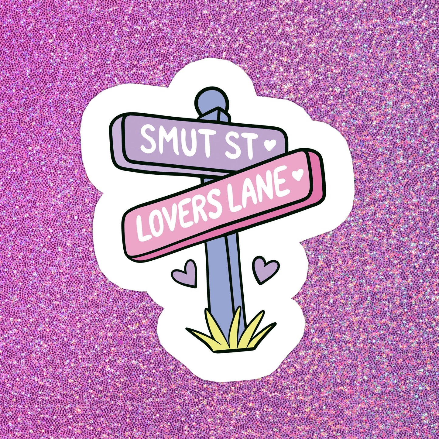 Romantic Street Sign Sticker