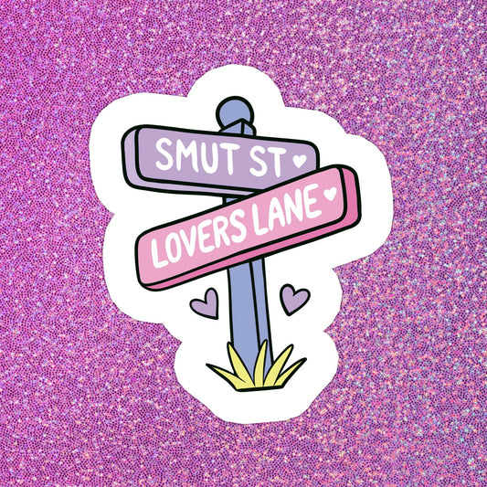 Romantic Street Sign Sticker