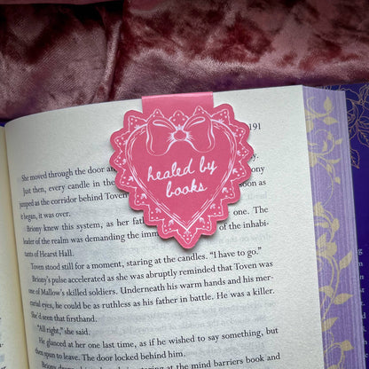 Healed By Books Magnetic Bookmark