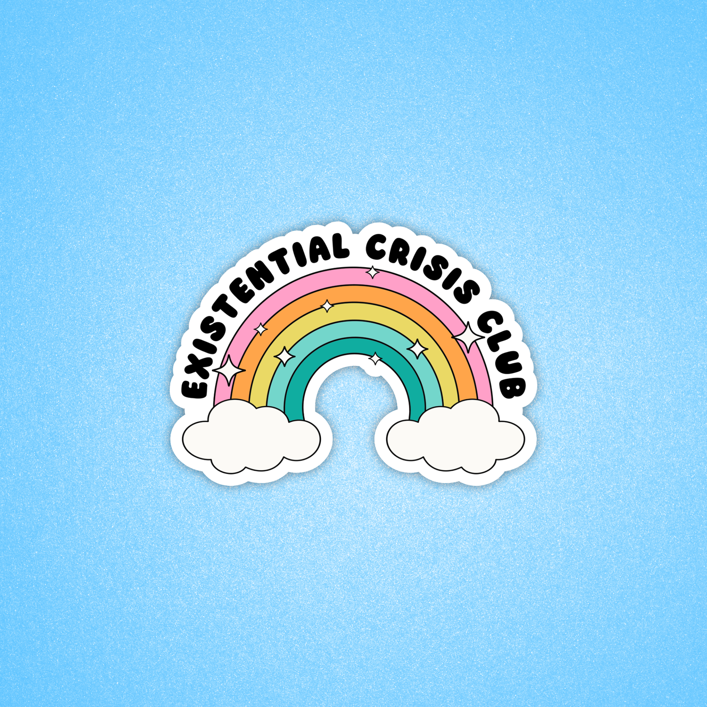 Existential Crisis Club Sticker