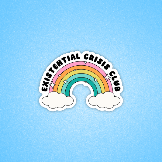 Existential Crisis Club Sticker