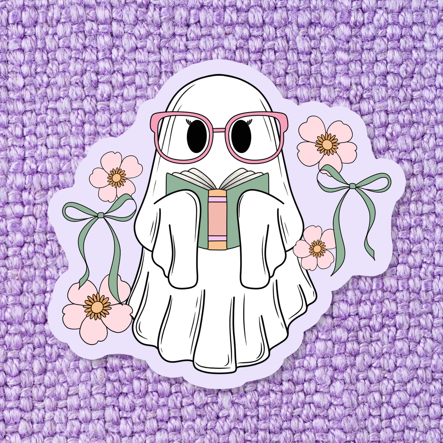 Bookish Ghoul Sticker