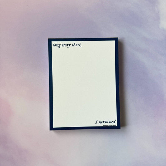 Long Story Short I Survived Notepad