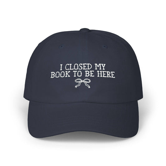 I Closed My Book Hat