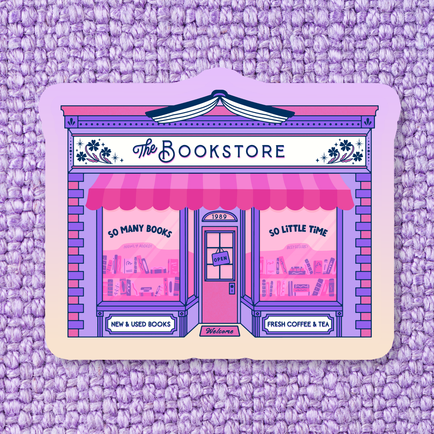 Bookstore Sticker