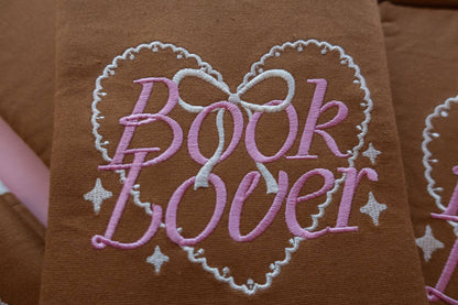 Brown Book Lover Book/E-Reader Sleeve