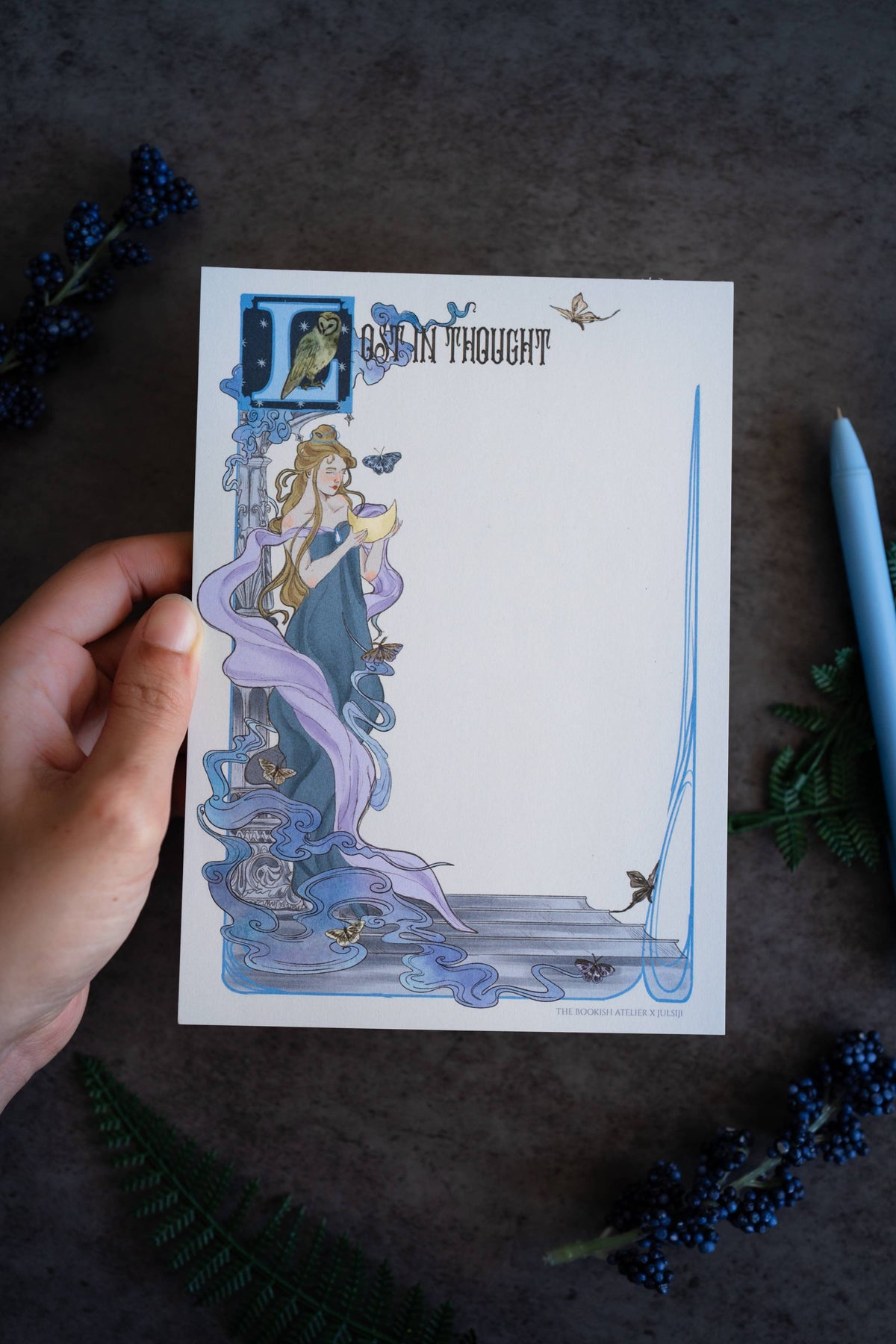 Lost In Thought Notepad