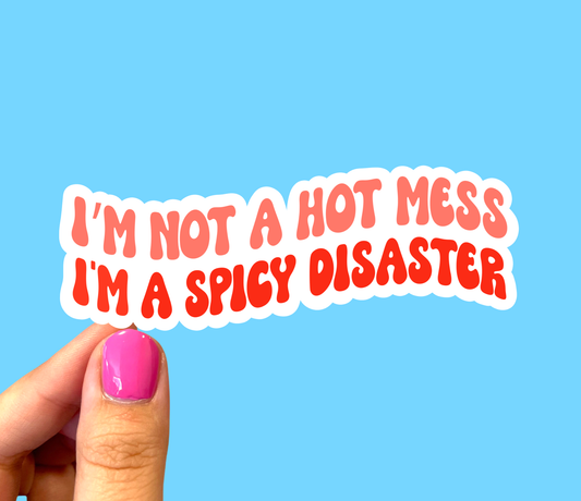 Spicy Disaster Sticker