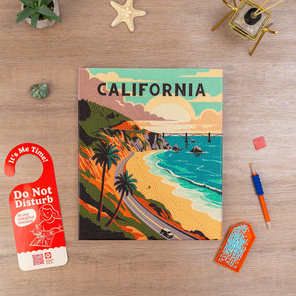 California Diamond Art Kit