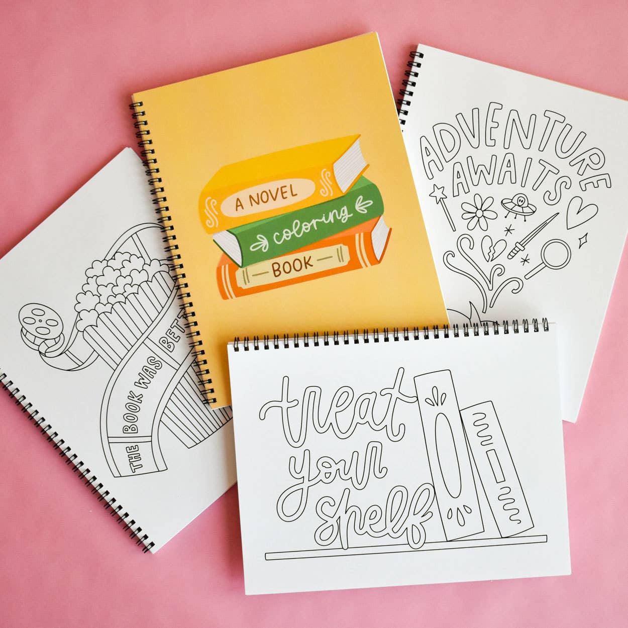 Novel Coloring Book