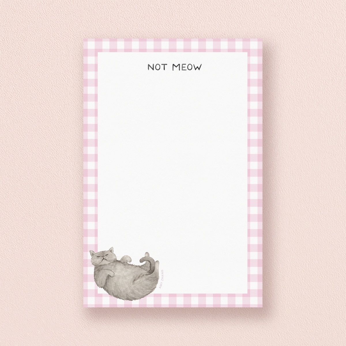 Not Meow Notepad