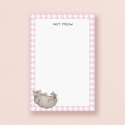 Not Meow Notepad